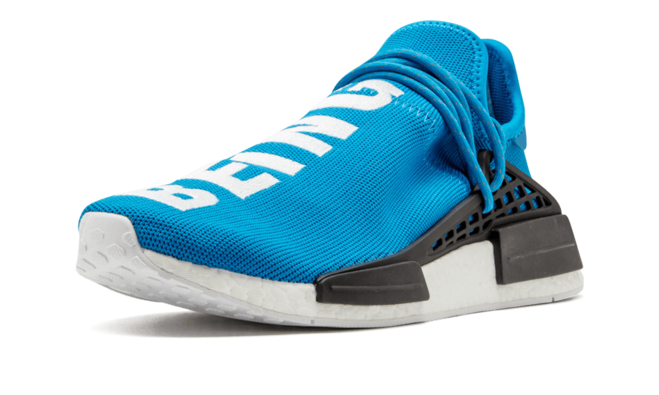 Shop Mens Pharrell Williams NMD Human Race Sleepy Blue at a Discounted Price