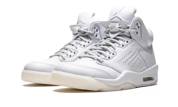 Air Jordan 5 Retro Premium - Pure Platinum