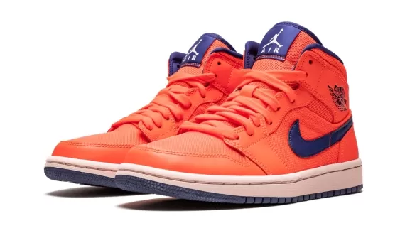 Air Jordan 1 Mid - Turf Orange