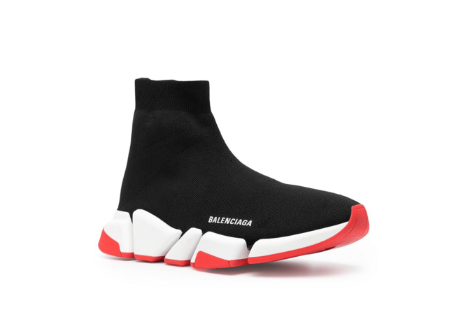 Sale on Balenciaga Speed 2.0 Sneaker Black/Red for Women