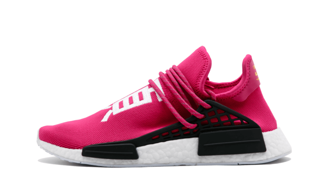 Pharrell Williams NMD Human Race Sneakers - Friends & Family Shock Pink - For Men