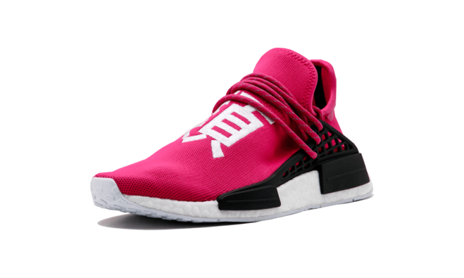Men's Pharrell Williams NMD Human Race Sneakers - Shock Pink - Sale on Now