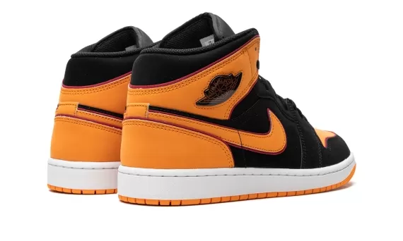 Air Jordan 1 Mid - Vivid Orange