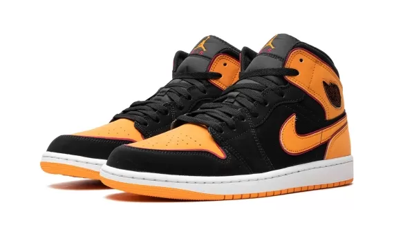 Air Jordan 1 Mid - Vivid Orange