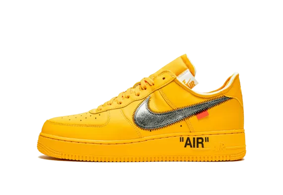 Buy the original and new NIKE AIR FORCE 1 LOW Off-White - University Gold for women today!