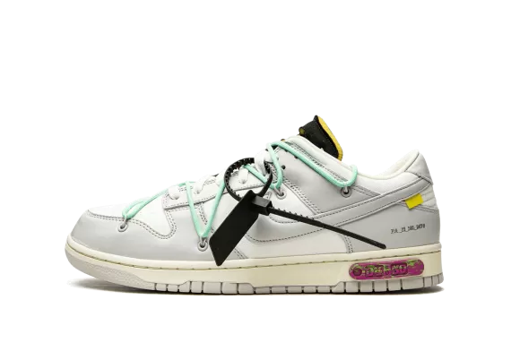 Buy Men's NIKE DUNK LOW Off-White - Lot 04 at Outlet Sale