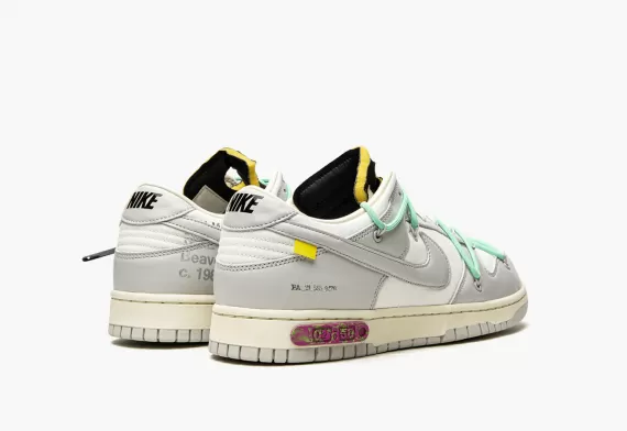 Outlet Price on Men's NIKE DUNK LOW Off-White - Lot 04 at Sale