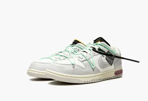 Save on Men's NIKE DUNK LOW Off-White - Lot 04 at Outlet Sale