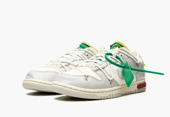 Shop Women's Authentic Nike Dunk Low Lot 25 - Off White Now.