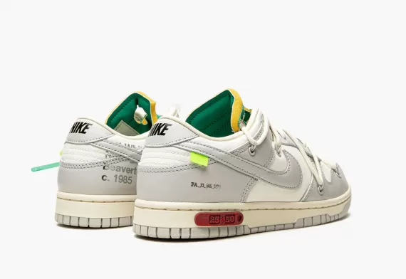 Order Men's NIKE DUNK LOW Lot 25 - Off White - Original