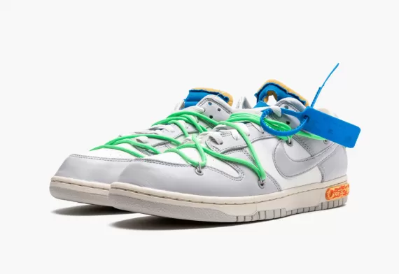 Outlet Prices On Nike DUNK LOW Off-White - Lot 26 For Men.