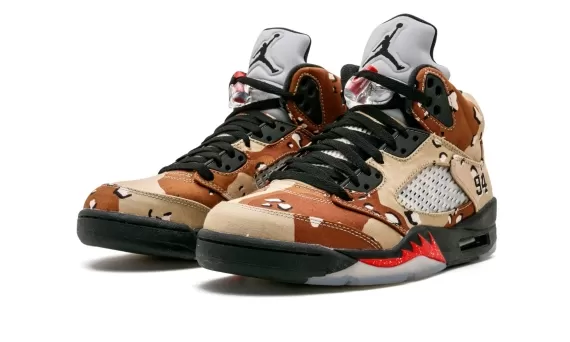 Air Jordan 5 Retro Supreme - Camo