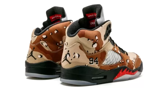 Air Jordan 5 Retro Supreme - Camo