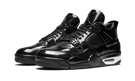 Air Jordan 4 11LAB4 - Black Patent