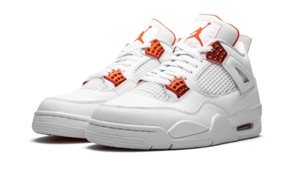 Air Jordan 4 Retro Metallic Pack - Orange