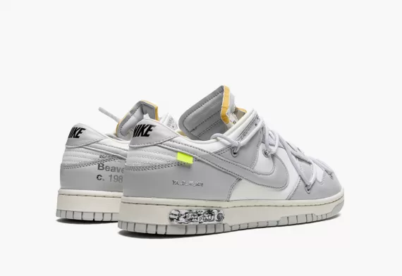 Women's fashion just got better with the new Nike DUNK LOW Off-White - Lot 49.