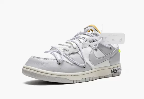 Women! Make your mark in style with the newest Nike DUNK LOW Off-White - Lot 49.