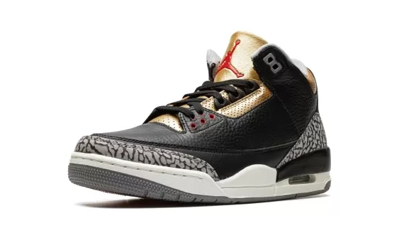 Air Jordan 3 - Black Cement Gold