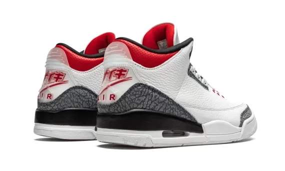 Air Jordan 3 Retro SE-T Denim Japan Exclusive - Fire Red