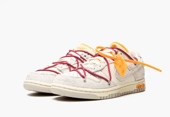 Fresh NIKE DUNK LOW OFF-WHITE - LOT 35 for Men