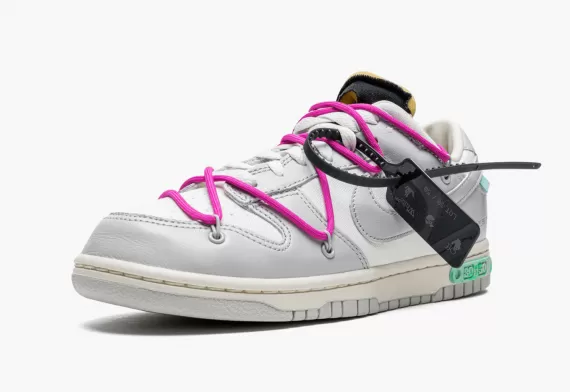 Women's NIKE DUNK LOW Off-White Lot 30 - Shop Now!