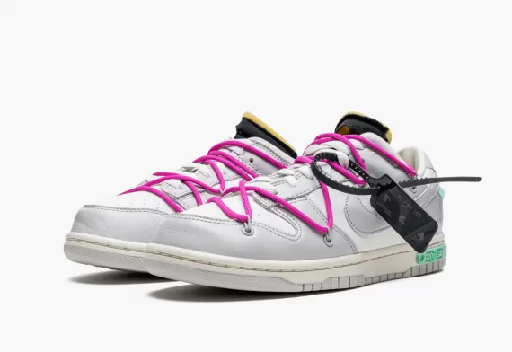 Take Advantage of this Sale - Women's NIKE DUNK LOW Off-White Lot 30