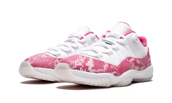 Air Jordan 11 Retro Low - Pink Snakeskin