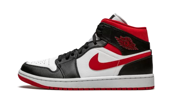 Outlet Sale - Get the new Air Jordan 1 Mid for Men in Metallic Red Now!