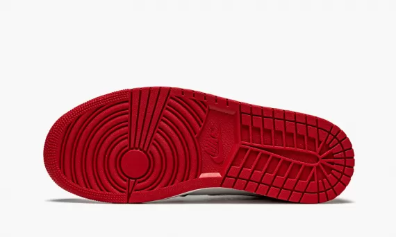 New Styles - The Latest Air Jordan 1 Mid in Metallic Red for the Fashion Forward Male