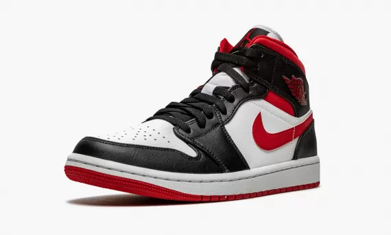 Sale Now On - Men's Air Jordan 1 Mid - Metallic Red - Don't Miss Out!