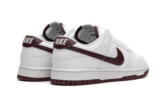 Dunk Low Retro - White Night Maroon