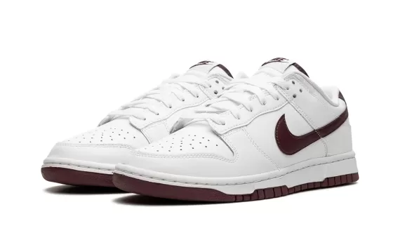 Dunk Low Retro - White Night Maroon