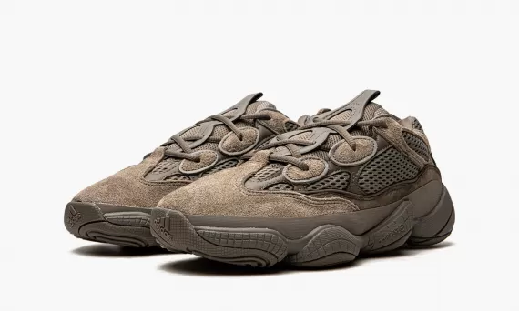 Women's Yeezy 500 Clay Brown- Authentic