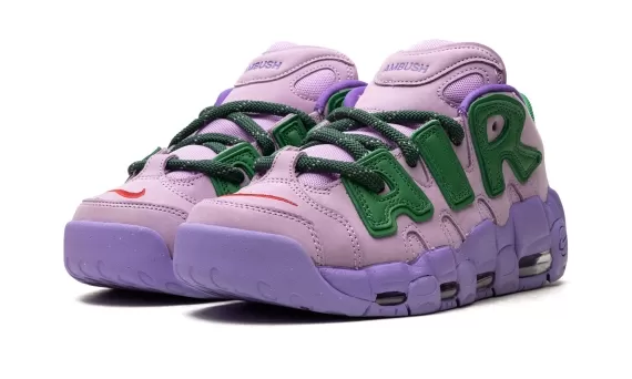 Air More Uptempo Low AMBUSH - Lilac