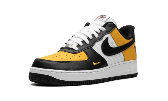 Air Force 1 Low '07 LV8 - Black Gold Jersey Mesh