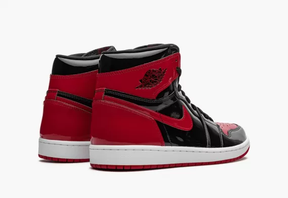 Get AIR JORDAN 1 RETRO HIGH OG - Bred Patent Shoes Now!