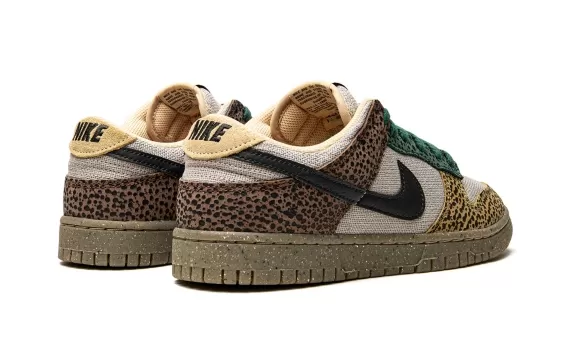 Dunk Low - Safari Golden Moss