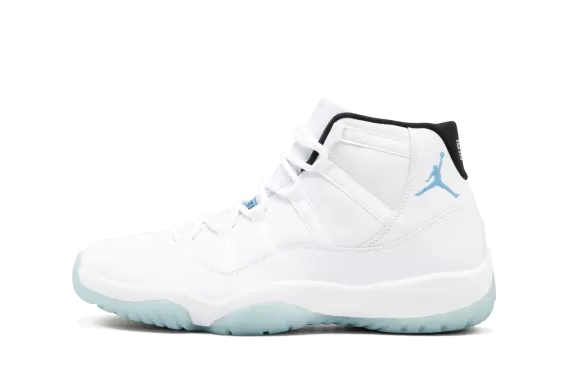 Buy Women's AIR JORDAN 11 LEGEND BLUE Retro Shoe. Authentic & Original!