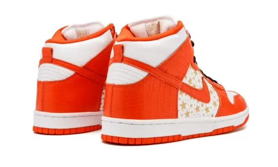 Dunk High Pro Supreme - Orange Stars