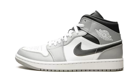 Women's Original AIR JORDAN 1 MID - Light Smoke Grey