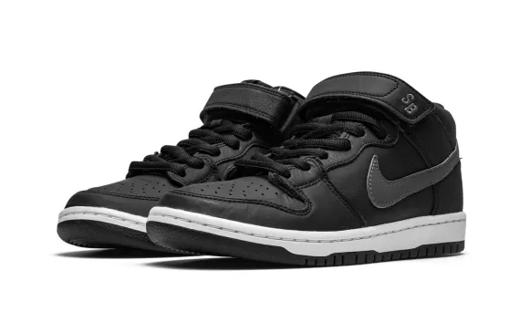 Dunk Mid Pro ISO Orange Label - Black / Grey