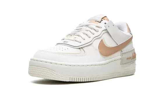 Air Force 1 Shadow - Sail Fossil Light Bone