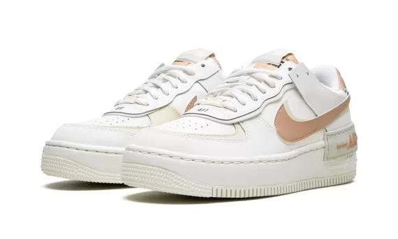 Air Force 1 Shadow - Sail Fossil Light Bone