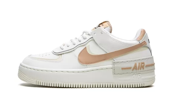 Air Force 1 Shadow - Sail Fossil Light Bone