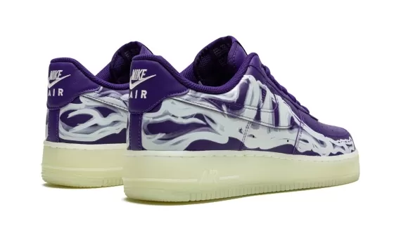 Air Force 1 Low '07 QS - Purple Skeleton Halloween