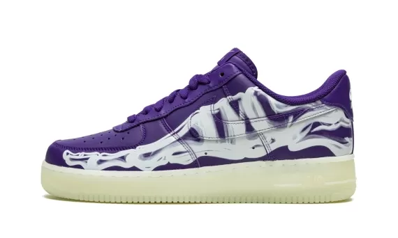 Air Force 1 Low '07 QS - Purple Skeleton Halloween