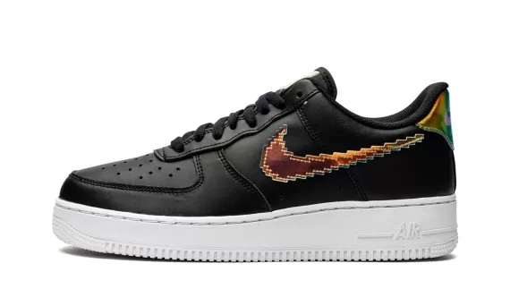 Air Force 1 Low Iridescent Pixel - Black