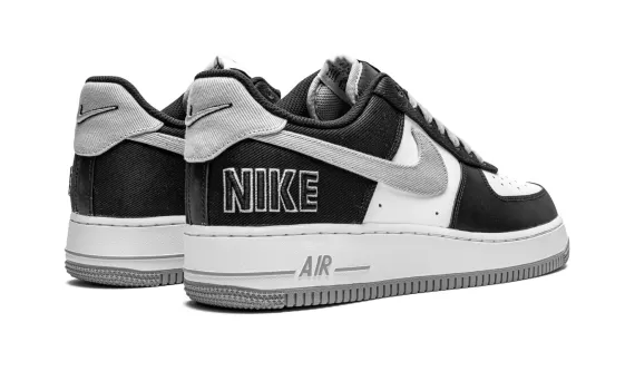 Air Force 1 '07 EMB - Black / Fat Silver