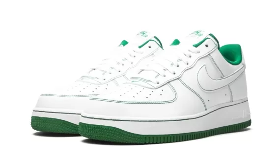 Air Force 1 Low '07 Contrast Stitch - White / Pine Green