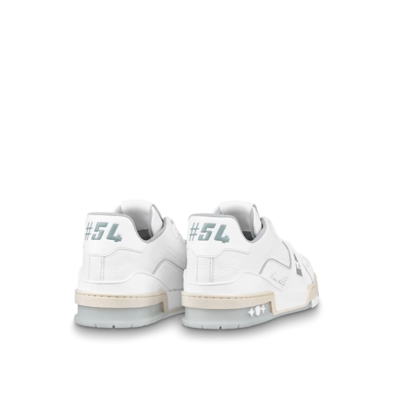 Shop Now - Men's Louis Vuitton Trainers - White and Grained